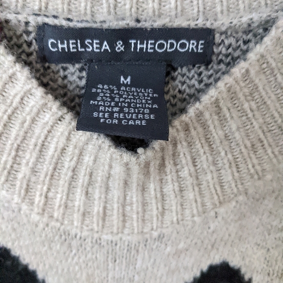 Chelsea & Theodore polka dot sweater - Picture 3 of 4